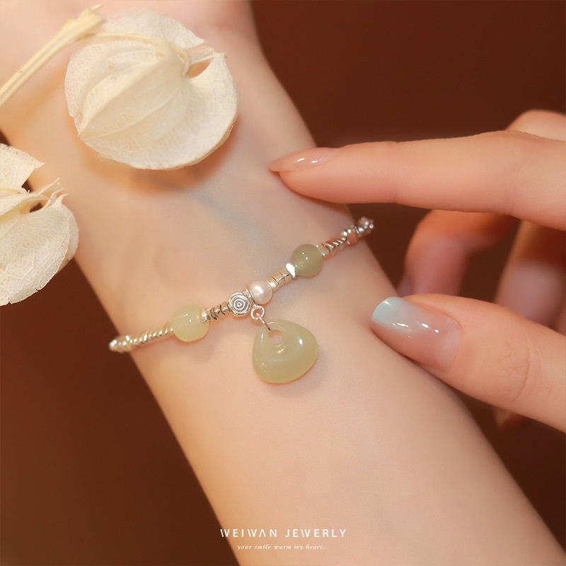 [Hàng Mới Về] Vòng Tay Trang Sức Mặt Túi Tiền Đính Hạt Kiểu Cách Mùa Hè Cho Nữ