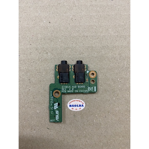 Board jack âm thanh laptop Asus G750 G750JS