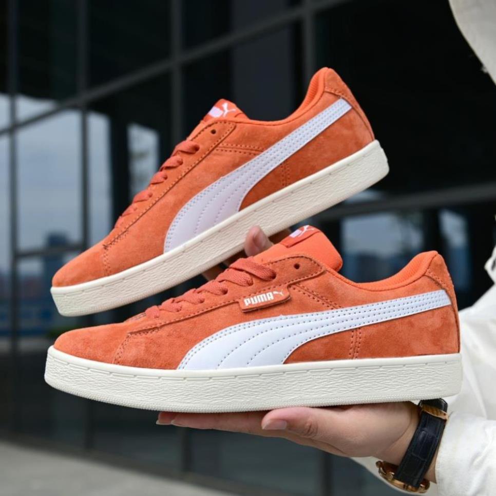 Giày Puma Chất Liệu Da Lộn Cổ Điển Có Chữ Ký Cho Nam Nữ 📞 a 🐨