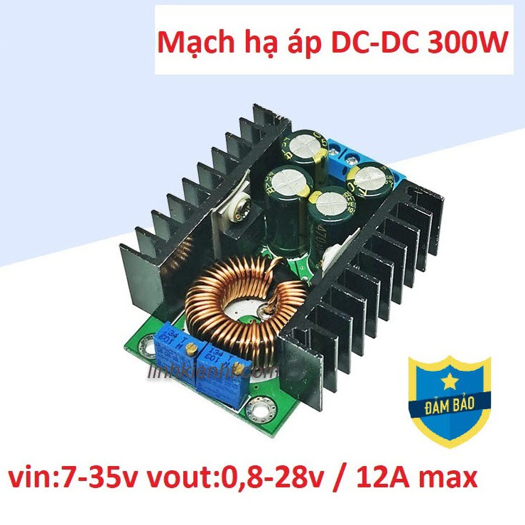 Mạch hạ áp DC - DC 12A 300W , có hạn dòng