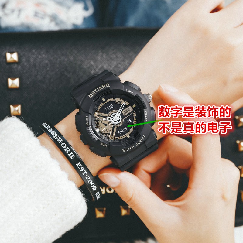 Đồng hồ đeo tay nam nữ unisex, đồng hồ thể thao MISTINQ sinh viên học sinh phong cách cực ngầu, thời trang siêu hot