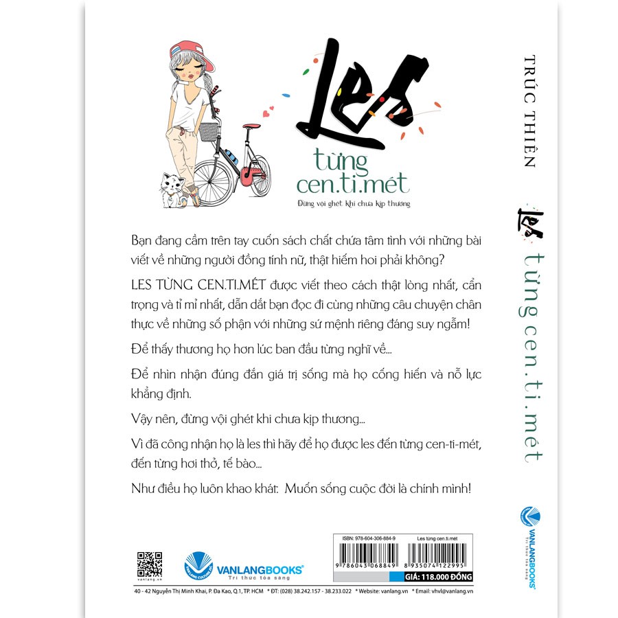 Sách - Les Từng Cen.ti.mét - Trúc Thiên  - VLG