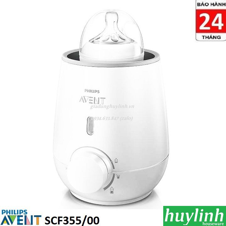 Freeship Máy hâm sữa và thức ăn Philips Avent SCF355 - chính hãng