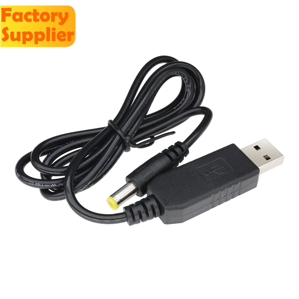 NEW Dây Cáp Sạc Usb 2.1x5.5mm Dc 5v Sang 12v 2.1x5.5mm