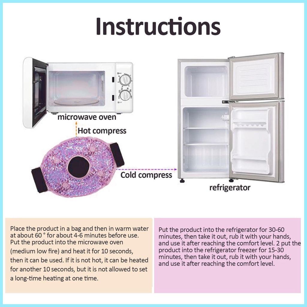 Túi Chườm Đá Lạnh Có Thể Tái Sử Dụng