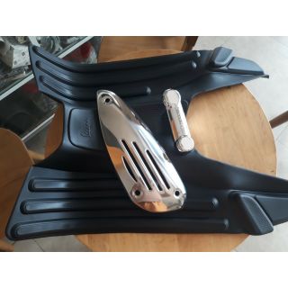 Combo thảm lót sàn, ốp giò gà, ốp pô Vespa LX