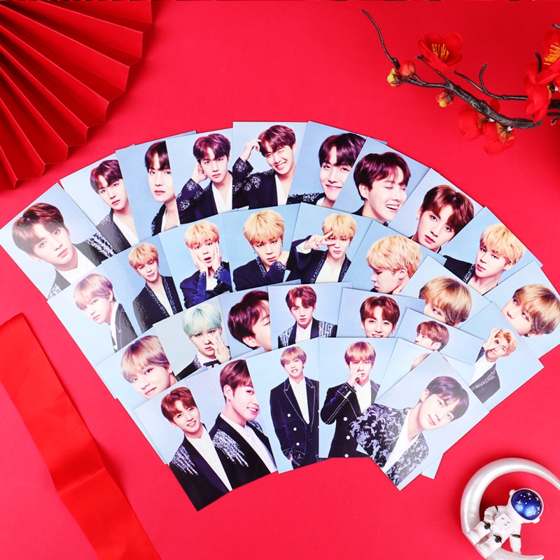 Thẻ Ảnh Nhóm Nhạc BTS Bangtan Boys WINGS TOUR Photocard