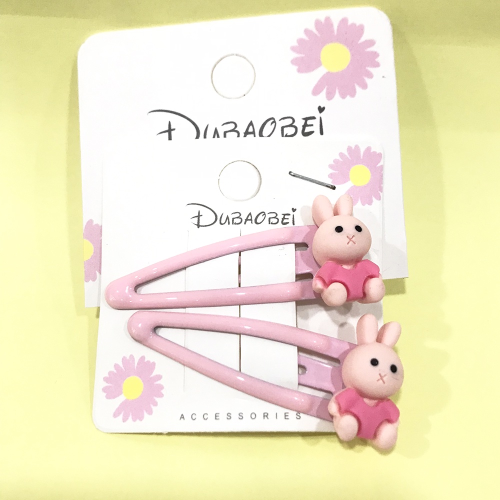 Set 2 kẹp mái em bé icon hoạt hình trái cây Đubaobei DTOnline (tùy chọn)