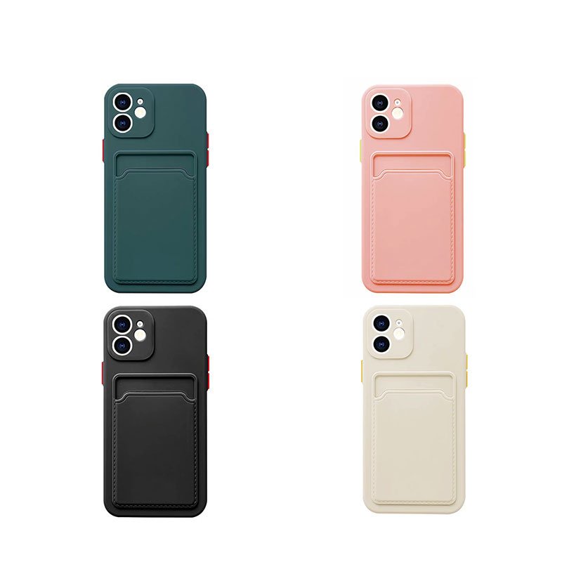 Ốp lưng iphone ốp TPU  bảo vệ camera lưng kèm túi ví iphone 6/6plus/7 /8/7plus/x/xsmax /11/12/13/pro/max/promax/s/plus