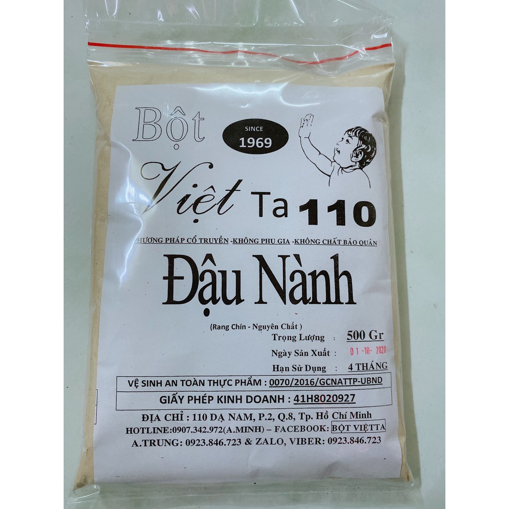 Bột Đậu Nành Chín Bột Việt Ta