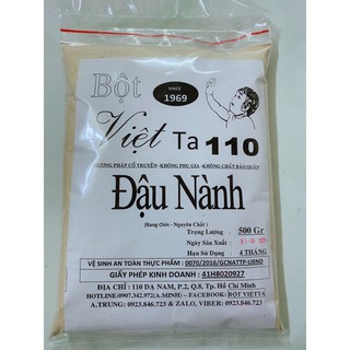 Bột đậu nành chín bột việt ta