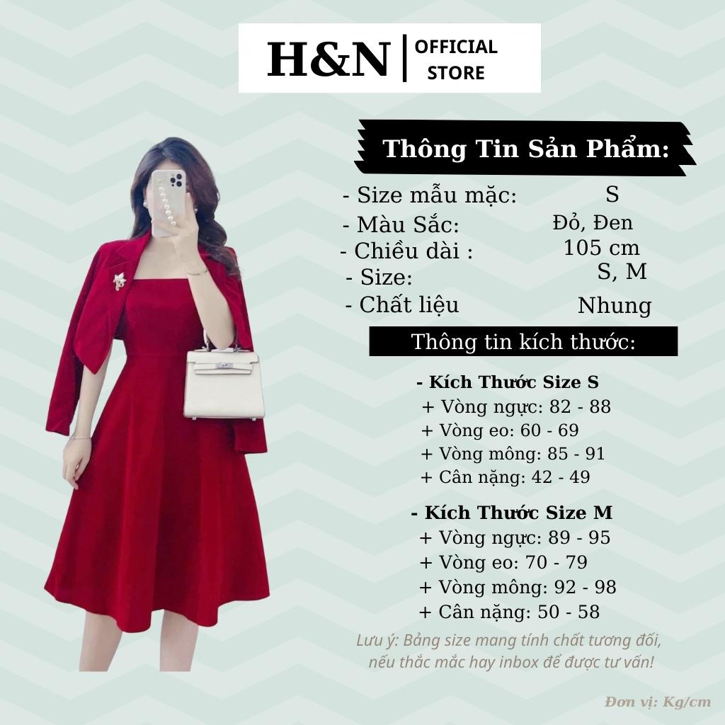 Set áo váy 2 dây thiết kế set áo đầm xòe màu đỏ trẻ trung xinh đẹp HN clothing | BigBuy360 - bigbuy360.vn