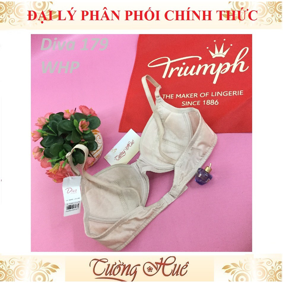 Áo lót nữ Triumph Diva179 WHP dạng T-shirt có tính năng siêu co giản và đàn hồi.