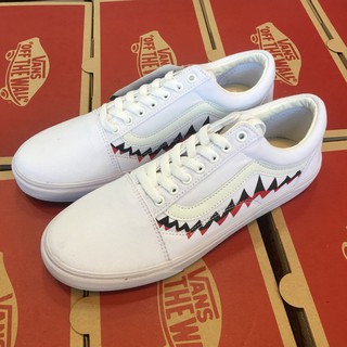 Giày Vans cá mập trắng - hàng đẹp