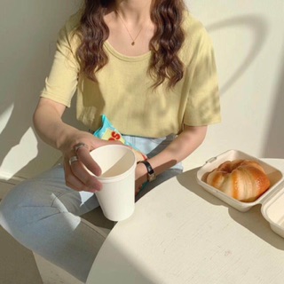 Áo phông basic cổ tròn