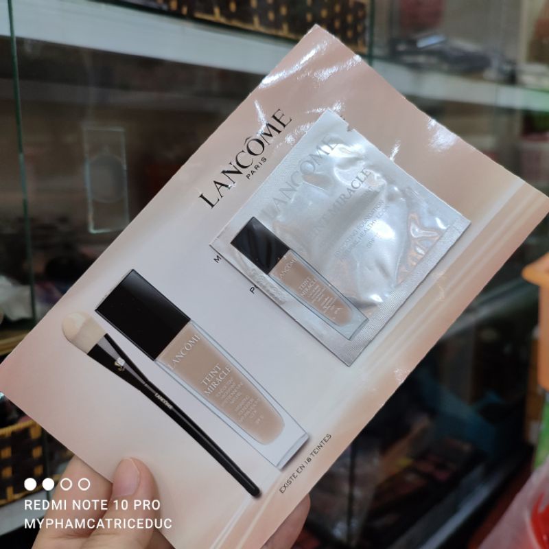 Sample kem nền mẫu thử kem nền Lancome