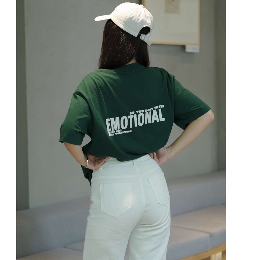 Áo Thun Unisex EMOTIONAL Dusty Worldwide  100% Cotton 250gsm - Local Brand Chính Hãng