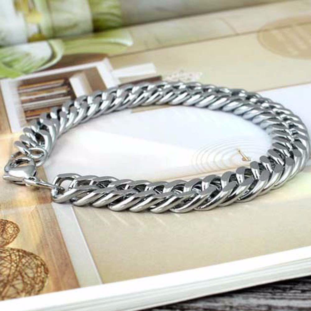 Vòng Đeo Tay 10MM Phong Cách Punk|Dây Chuyền Chuỗi Xích Cuba Màu Sắc Chất Lượng Cao