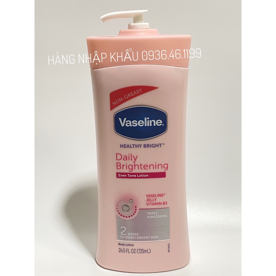 Sữa dưỡng thể Vaseline 725ml Mỹ