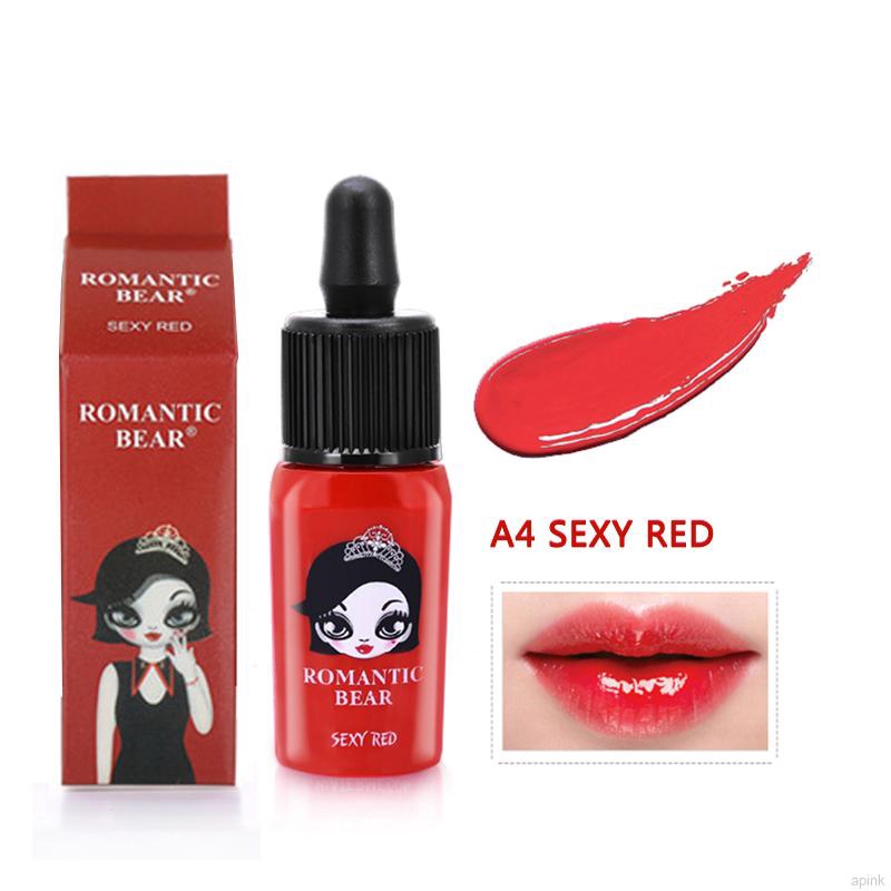 [Hàng mới về] Son kem Romantic Bear dưỡng ẩm và kháng nước lâu trôi 7g | BigBuy360 - bigbuy360.vn