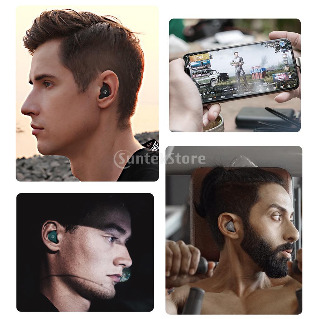 NEW KZ S1 S1D TWS Tai nghe bluetooth không dây Wireless Bluetooth 5.0 Earphones Touch Control Earbuds Dynamic Hybrid Driver Unit Headset AS10 ZS10 ZSX