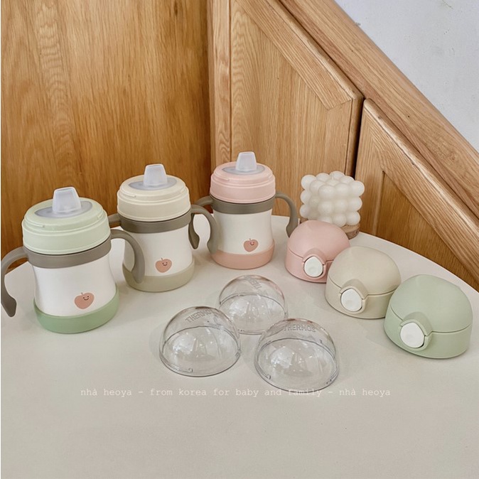BÌNH TẬP UỐNG NƯỚC GIỮ NHIỆT THERMOS FOOGO HAI GIAI ĐOẠN 200ML, BÌNH NƯỚC 280ML VÀ 350ML