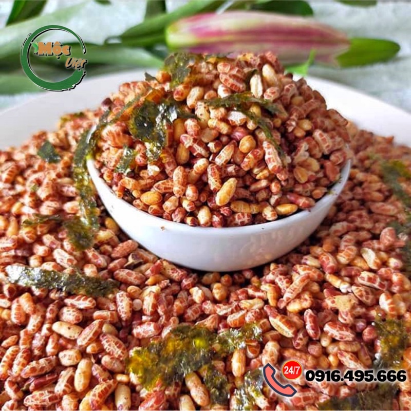 Gạo lứt sấy rong biển đóng bịch 500g
