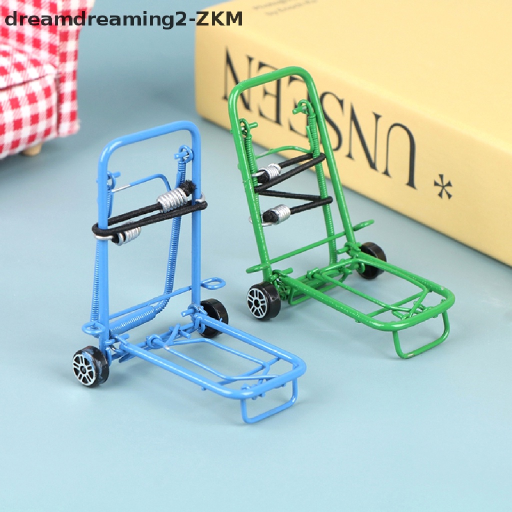 Mô Hình Xe Kéo Gấp Gọn Tỉ Lệ 1: 12 Dùng Trang Trí Tiểu Cảnh / Nhà Búp Bê