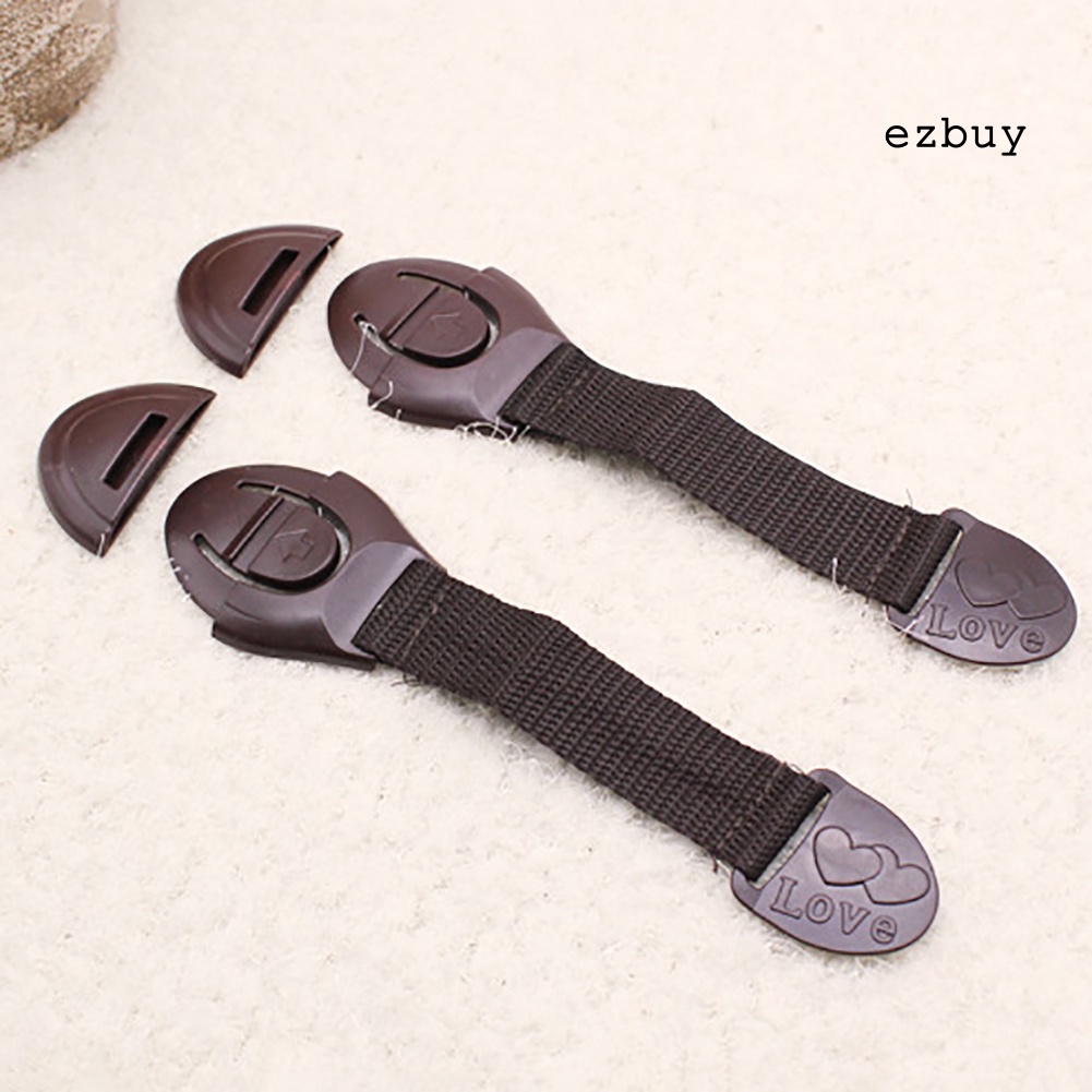Khóa cài cửa tủ lạnh/ngăn kéo bằng ABS dạng dán keo có thể xoay bảo vệ an toàn cho trẻ em