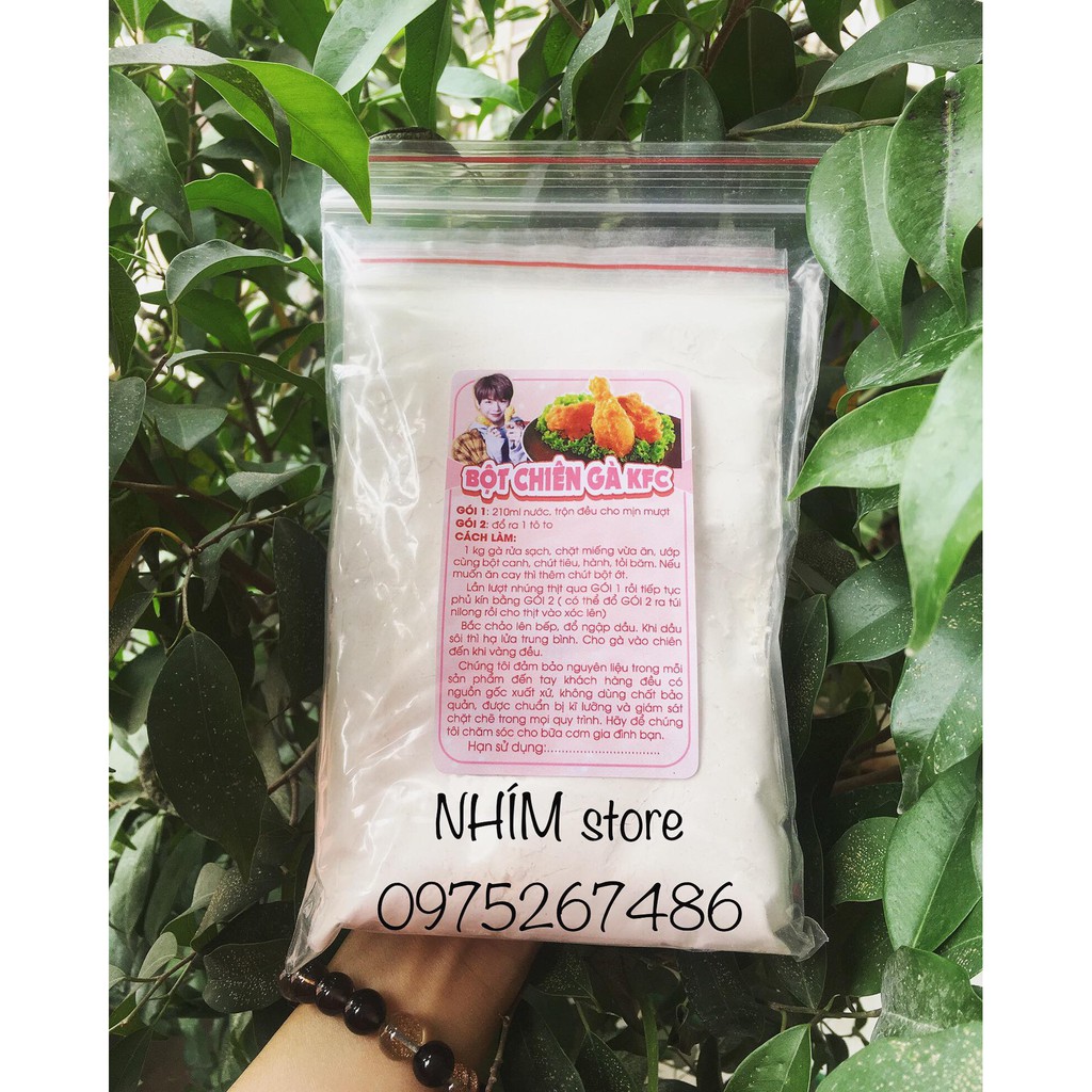 (NHIMSTORE) 15 set bột chiên gà giòn bao bì đẹp