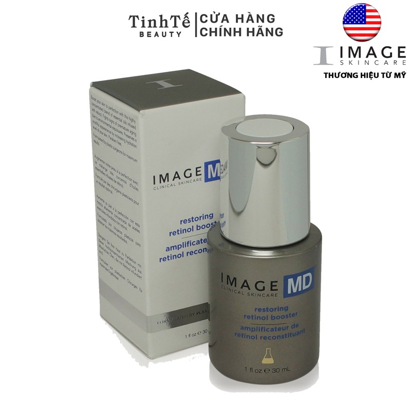 Tinh chất tăng cường retinol trẻ hóa da, mờ sẹo thâm Image MD Restoring Retinol Booster 30ml