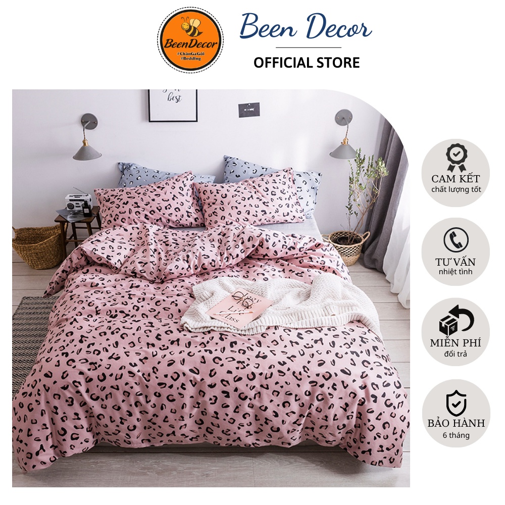 Vỏ Chăn Mẫu BÁO HỒNG (chát chọn thêm mẫu nhé)
