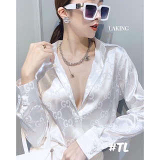 Áo sơ mi lụa gấm size nhỏ
