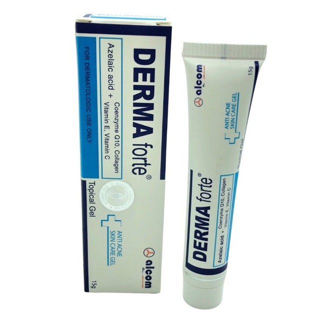 DERMA forte- gel mụn trứng cá, ngừa thâm mờ sẹo dưỡng da