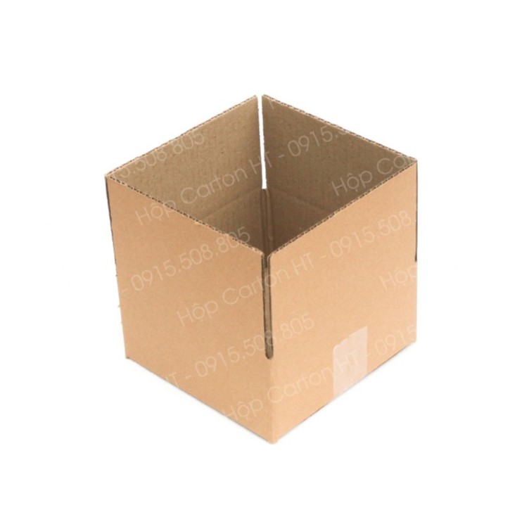 20x20x10 Combo 10 hộp carton, thùng giấy cod gói hàng, hộp bìa carton đóng hàng giá rẻ