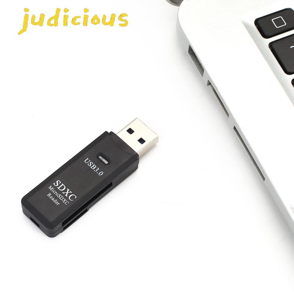 Đầu Đọc Thẻ Nhớ Micro Sd + Sdxc 2 Trong 1 Usb 3.0 | BigBuy360 - bigbuy360.vn