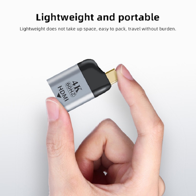 Đầu chuyển đổi laptop HDOORLINK Usb Type C sang Hdmi Vga Dp thích hợp cho Apple Xiaomi Huawei Laptop