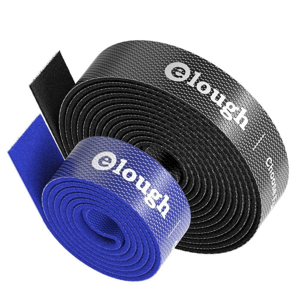 AUGUSTINA Dây Quấn Bảo Vệ Dây Cáp Bằng Nylon Dính Mạnh Sắp Xếp Gọn Gàng