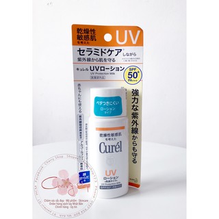 KEM CHỐNG NẮNG Sữa chống nắng Curél UV Protection Milk SPF50+ PA+++ 60ml