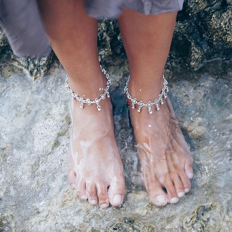 Lắc Chân Hợp Kim Hình Hoa Xinh Xắn | BigBuy360 - bigbuy360.vn