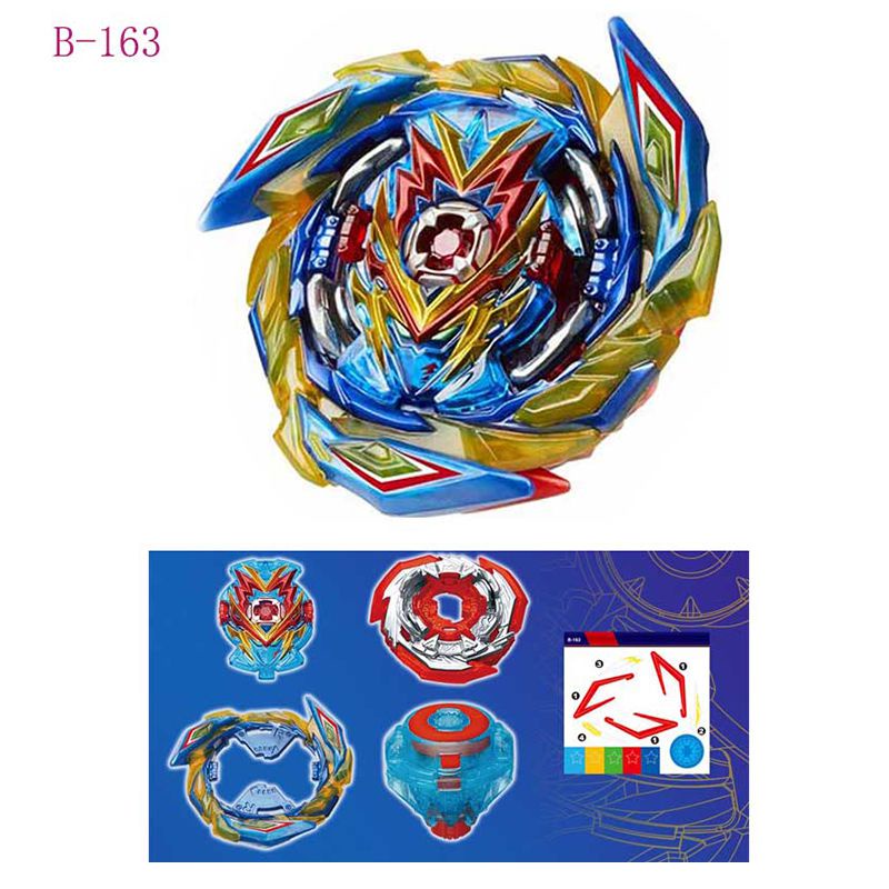 【Set】Con Quay Đồ Chơi B-163 Beyblade Burst Cá Tính Cho Bé