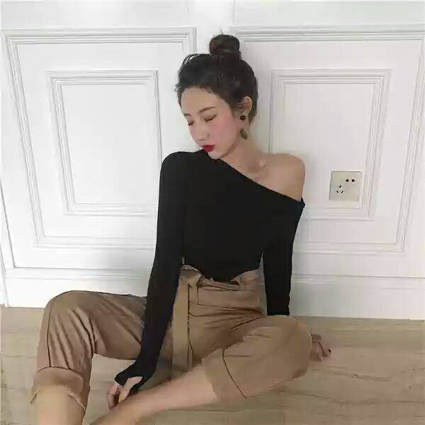 Áo thun trễ vai