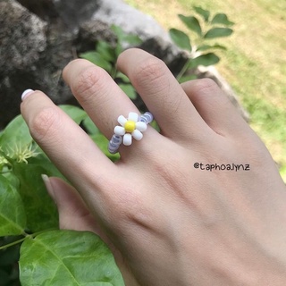 Vòng tay và nhẫn hạt cườm DIY - Iris