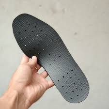 Lót giày da nam đục lỗ thoáng khí - da bò thật 100% thấm hút mồ hôi chân.