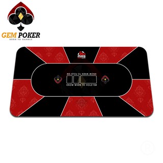 THẢM POKER TEXAS HOLDEM GEM RED CAO CẤP