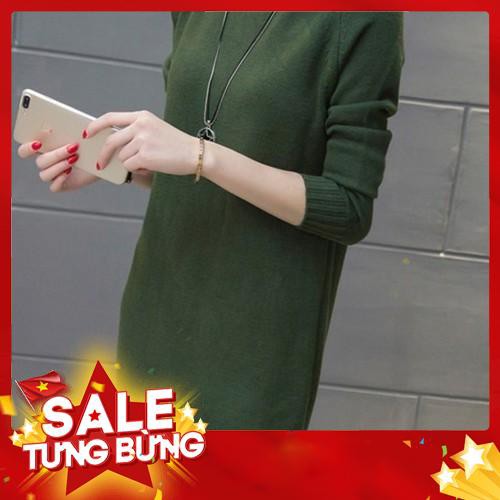 Váy Suông Len Lông Cừu Bo Gấu VAY7 -Hàng nhập khẩu