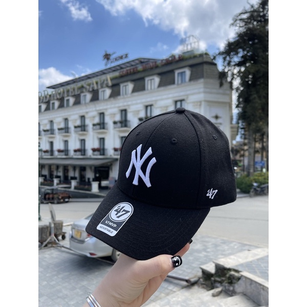 [HÀNG CHÍNH HÃNG] NÓN 47 MVP BASEBALL CAP LOGO NY LA - MŨ LƯỠI TRAI - UNISEX NAM NỮ - HÀNG CÓ SẴN