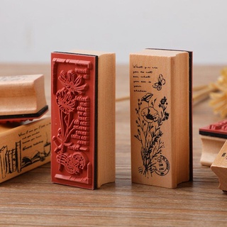 Con dấu gỗ Vintage