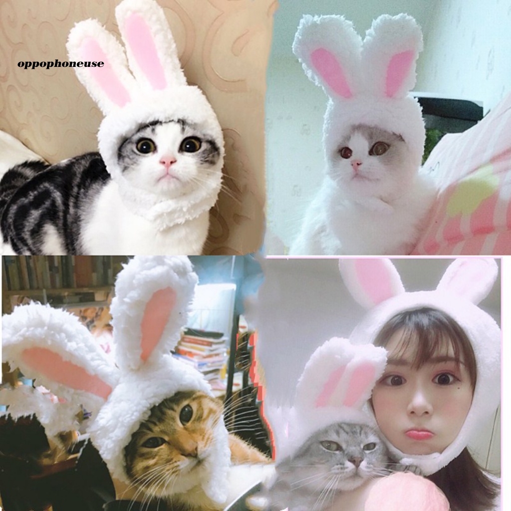 Băng Đô Tai Thỏ Co Giãn Đáng Yêu Dành Cho OPPO Sự Bảo Vệ