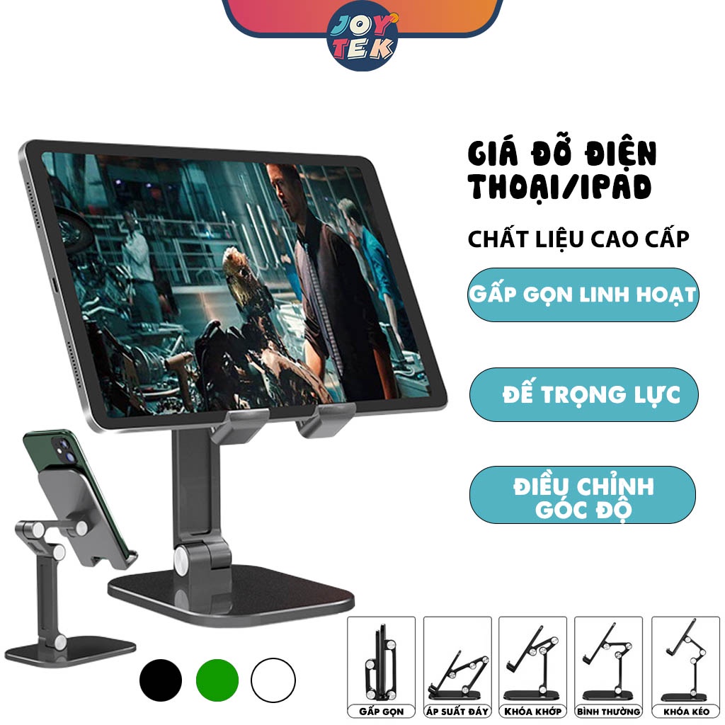 Giá Đỡ Điện Thoại Giá Đỡ Ipad Máy Tính Bảng Cao Cấp Để Bàn Gấp Gọn Dùng Livestream Học Online CYX - có thể thay đổi góc